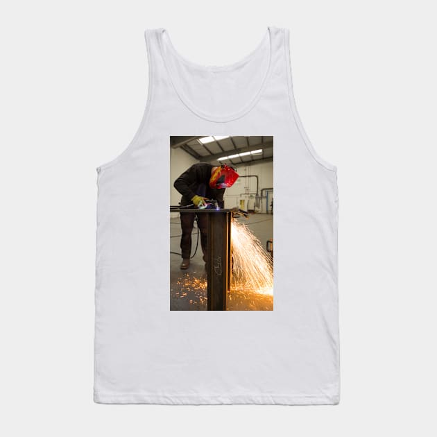 Steel works Tank Top by Z Snapper